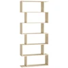 Image de Étagère de rangement à plusieurs niveaux, Beige Naturel / 6 Niveaux (70L cm)