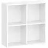 Image de Bibliothèque à compartiments pour rangement pratique