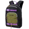 Image de Dakine - Grom Backpack 23L - Sac à dos enfant Black / Bright Violet / Cypress / Inca Gold / White - 23 L