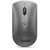 Image de ThinkPad Silent - Souris - droitiers et gauchers - bleu optique - 3 boutons - sans fil - Bluetooth 5.0 - gris de fer - Pour la vente au détail