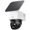 Image de ANKER eufy Security SoloCamS340, caméra de sécurité Solaire, Camera Surveillance WiFi exterieure sans Fil, Surveillance 360° 3K, sans Angle Mort, Wi-FI 2, 4 GHz, sans Frais mensuels, Compatible HomeBase 3