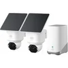 Image de Eufy SoloCam E42 - Caméra de surveillance réseau - panoramique / inclinaison - tourelle - extérieur - résistant aux intempéries - couleur (Jour et