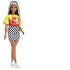 Image de Barbie Fashionistas Poupée Mannequin n°179 aux Cheveux Longs Méchés Multicolore