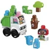 Image de Jeu d'assemblage Camion de Tri et de Collecte Mega Bloks Green Town Fisher-Price Multicolore