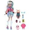 Image de Monster High - Lagoona Blue avec piranha de compagnie - Poupée - 4 ans et + - HHK55 - Poupée mannequin