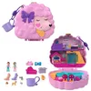 Image de Polly Pocket Coffret Toilettage Caniche avec 2 Figurines, 12 Accessoires, 2 Accessoires Qui Changent De Couleur, Jeu D’Eau, Jouet Enfant, Dès 3 Ans, HKV35 en occasion ou reconditionné