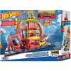 Image de Jeux de construction Mattel Hot Wheels City Super Fire Station Orange TU 194735109661