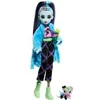 Image de Poupée Mattel Monster High pyjama party Frankie Stein Bleu 25x33x6,5 cm 194735110698