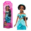 Image de Mattel Princesses Disney Poupée Jasmine articulée avec tenue scintillante et accessoires dont chaussures et diadème, Jouet Enfant, Dès 3 ans, HLW12 en occasion ou reconditionné