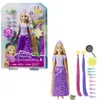 Image de Mattel Princesses Disney Poupée Raiponce Chevelure Conte de fées avec extensions capillaires qui changent de couleur et accessoires de coiffure, Jouet Enfant, Dès 3 ans, HLW18 en occasion ou reconditionné