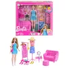 Image de Barbie Coffret Séance D’Essayage avec Poupée Mannequin, Vêtements, Accessoires De Dressing, Et 32 Éléments De Jeu, Jouet Enfant, Dès 3 Ans, HPL78 en occasion ou reconditionné