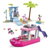 Image de Jeu de construction Bateau de rêve à Malibu Barbie 26 cm
