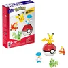 Image de Pokemon - 4 Figurines A Construire Et 1 Pokeball Equipe De La Region De Paldea