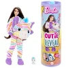 Image de Poupée cutie reveal zebra dreams of colour doll Mattel Multicolore TU 194735178681