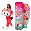 Image de Poupée chelsea cutie reveal serie costumes red panda kitten doll Mattel Rouge 21,5x10x32,5 cm 194735178711