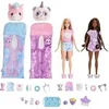 Image de - Cutie Reveal Soirée Pyjama - Coffret Rempli De Surprises Avec 2 Poupées Articulées Et 35+ Accessoires