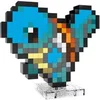 Image de Jeux de construction Mattel Pokémon Mega Carapuce Pixel Art Bleu TU MATTHTH77