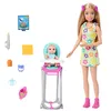 Image de Barbie Skipper Coffret poupée et Accessoires, Coffret de Baby-Sitting sur Le thème de l’Heure du Repas, Jouet Qui Change de Couleur, HTK35 en occasion ou reconditionné
