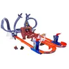 Image de Hot Wheels RacerVerse Piste de Course Mobile de Spiderman Coffret Circuit avec Voitures de Course Hot Wheels Spiderman et Black Panther, Course en Plusieurs Tours pour échapper à Doc Ock, HPL34 en occasion ou reconditionné