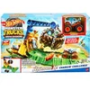 Image de Jeux de voiture Mattel Hot Wheels Monster Trucks Arena Smashers Rhinomite Chargin Challenge Multicolore 27,5x41x10 cm 194735195480