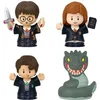 Image de Figurine Mattel Harry Potter Fisher-Price Little People Collector Chambre des Secrets (x4) Multicolore 6 cm MATTHVG46