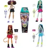 Image de Monster High Secrets Enfouis Coffret poupée et accessoires, thème Soirée pyjama terrifiante, 1 poupée mystère et 5 surprises (les personnages peuvent varier), HYV64 en occasion ou reconditionné