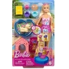 Image de Barbie - Coffret piscine des chiots avec poupée