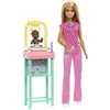 Image de -Coffret Pédiatre-Poupée Blonde Et Poupée Bébé - 3 ans+- JCR72