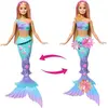 Image de Barbie Sirene Poupee  Fleurs Magiques Blonde