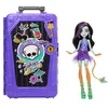 Image de Monster High Coffret Monstrueux Secrets Jinafire Long avec Poupée et Accessoires, Destination : Oasis Glamour avec Mallette et Plus de 19 Surprises comme des Vêtements, JDR52 en occasion ou reconditionné