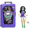 Image de Poupée Mattel Monster High Skulltimate Secrets Series 7 Jinafire Violet TU 194735288892