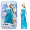 Image de Mattel Disney La Reine des Neiges Elsa Poupée Chantante, chante la chanson «Libérée, délivrée» issue du film «La Reine des Neiges» dans langues: Anglais, Français, Portugais, Espagnol, JDX48 en occasion ou reconditionné