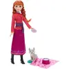 Image de La Reine Des Neiges - Poupee Anna Et Le Louveteau