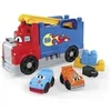 Image de Set de construction Racing Truck JFR29 19 pièces 3 pistes 2 véhicules Age 1-5 ans