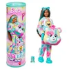 Image de Barbie Poupée Cutie Reveal Bisounours, avec Costume en Peluche Touradieuse et 10 Surprises, y Compris Changement de Couleur et Mini Ours, JFV62 en occasion ou reconditionné