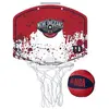 Image de Mini Panier NBA New Orleans Pelicans Rouge TU WTB1302NO
