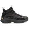 Image de Merrell - Moab Speed 2 Mid GTX - Chaussures randonnée homme Black - 43.5