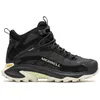 Image de Merrell - Moab Speed 2 Mid GTX - Chaussures randonnée femme Black - 40.5
