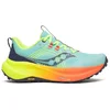 Image de Chaussures Saucony Xodus Ultra 4 Bleu Orange SS26 Femme, Taille 38,5 - EUR