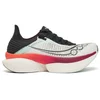 Image de Chaussures Saucony Endorphin Elite 2 Blanc Noir SS26 Unisexe, Taille 41 - EUR
