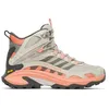 Image de Merrell - Moab Speed 2 Mid GTX - Chaussures randonnée femme Vermillion - 37.5