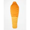 Image de Marmot - Lithium - Sac de couchage Orange Pepper / Golden Sun - Short - Ouverture gauche