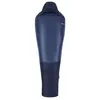 Image de Marmot - Mad River 15 - Sac de couchage Arctic Navy / Arctic Mist - Long X-Wide - Ouverture gauche