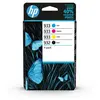 Image de HP 932/933 Pack de 4 Cartouches d'Encre Noire, Cyan, Magenta et Jaune Authentiques (6ZC71AE) pour HP OfficeJet 6100 / 6600 / 6700 / 7110 / 7510 / 7610 /7612