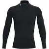 Image de T-shirt manches longues et col montant Under Armour HeatGear® Noir L 1369606-001