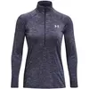 Image de Sweatshirt demi-zippé femme Under Armour Tech - Twist Gris XS 1320128-558