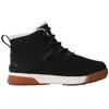 Image de The North Face - W Sierra Mid Lace Wp - Bottes de neige femme TNF Black / Gardenia White - 36.5