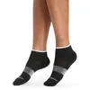 Image de icebreaker - Multisport Light Mini - Chaussettes en laine mérinos femme Black / Snow / Metro Heather - S (35 - 37)