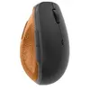 Image de Go - Souris - ergonomique - bleu optique - 6 boutons - sans fil - 2.4 GHz - récepteur sans fil USB - gris tempête avec liège naturel - Pour la vente