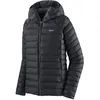 Image de Patagonia - Down Sweater Hoody - Doudoune femme Black - XL